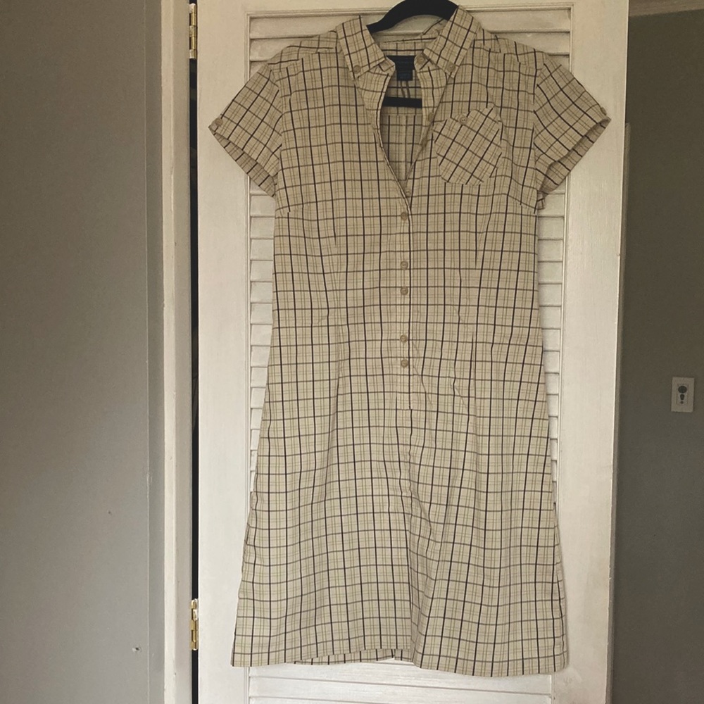 EMS Plaid Dress, women’s medium